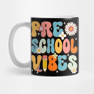 First Day Of School Preschool  Back to School Mug